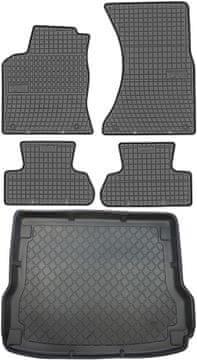 Audi Q5 SUV od 11.2008-12.2016. SET - gumeni podmeta za auto + tepih za prtljažnik