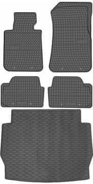 BMW 1 F20 Hatchback od 2011-2019. Komplet - gumeni tepisi za automobil + tepih za gepek