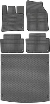 Audi Q7 I SUV od 03.2006.-05.2015. Set - gumeni podmetači za automobil + prostirka za prtljažnik