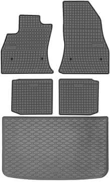 Fiat 500L Hatchback od 2012-2022., komplet - autogumene prostirke i podloga za prtljažnik
