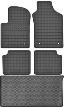 Fiat 500 Hatchback od 2007. set gumenih podnica za automobil i tepih za prtljažnik