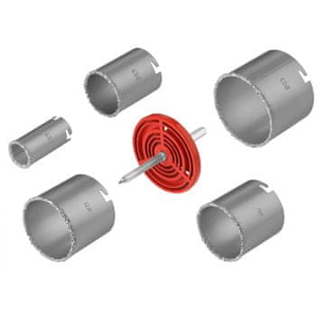 PILE ZA RUPE ZA PLOČICE, GRESS, GLAZIRANE PLOČICE, SET PILA ZA RUPE, BUŠILO 33-83 MM,