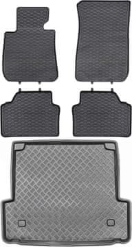 BMW 3 E91 Kombi od 2004-2011. Set - gumeni podmetači za automobil + prostirka za prtljažnik