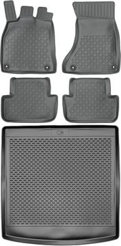 Audi A4 B8 Kombi od 2007.-2015. - set tepiha za automobil + prtljažna mata