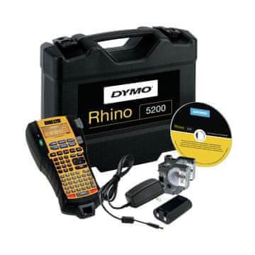 Dymo Rhino 5200 set kutija, termalni transfer, 180 x 180 DPI, crna i žuta, ABC, S0841400