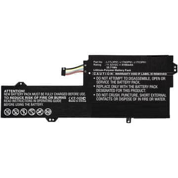 CoreParts Baterija za prijenosno računalo Lenovo , Li-Pol 35,71 Wh 11,52 V 3100 mAh, Crna, MBXLE-BA0286