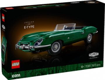 Icons LEGO Icons 11381 Jaguar E-Type komplet za sastavljanje, 1500+ komada