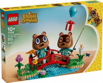 Animal LEGO Animal Crossing 77059 Timmy & Tommy u šetnji, 173 kocki
