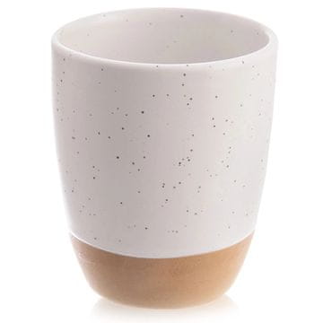 Northix Šalica za espresso, keramička bijela, 90 ml, periva u perilici posuđa