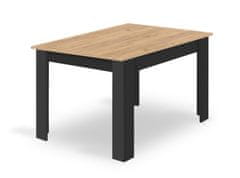 BE NP 120x80 Artisan stol, crne noge