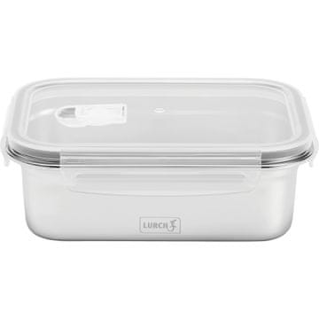 LURCH Posuda za hranu, nehrđajući čelik/plastika, 1,2 l sigurnosna/nagibna