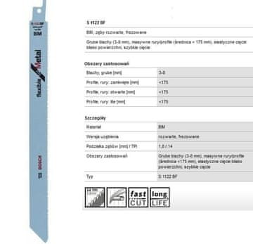 Bosch LIST PILE S S1122BF