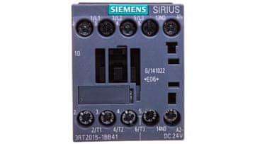 Siemens Kontaktor napajanja 7A 3P 24V DC 1Z 0R S00 3RT2015-1BB41