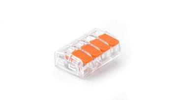 Pawbol Brzi konektor s polugom 4x 0,2-4,0 mm2 prozirni E.4192T /100 kom/