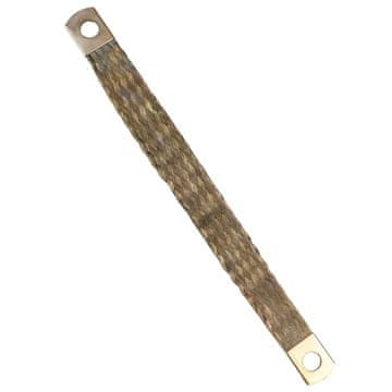 Mo kabel za uzemljenje, mreža FI-8 mm, duljina 200 mm, pletenica, univerzalna, poniklana, Premium