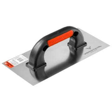 GLETARICA OD NEHRĐAJUĆEG ČELIKA Glatka dvokomponentna zatvorena drška 270x130 mm