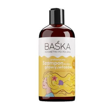 SOLVERX Baśka Cosmetics Po Polsku Prebiotički šampon za vlasište i kosu - jogurt i mlijeko 500 ml