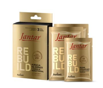 FARMONA Jantar Vrući tretman s esencijom jantara za suhu i lomljivu kosu 20ml+20ml+10ml