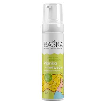 SOLVERX Baśka Cosmetics Po Polsku Pjena za njegu kose s mirisom jabuke - za povećanje volumena 200 ml