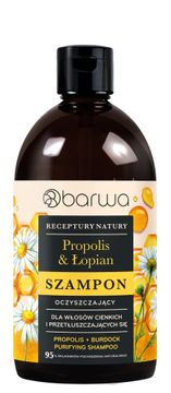 BARWA recept za prirodni šampon za čišćenje tanke i masne kose - propolis i čičak