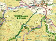 DE Labske Piskovce, Ceske Svycarsko, Saske Svycarsko / Elbe Piaskoce, Bohemian and Saxon Switzerland. Turistička karta 38. Surveying On Line