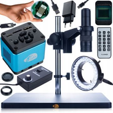 Rosfix Earth Pro MCEP-0.5X digitalni mikroskop s Aquarius PRO KMAP-HDMI-USBC 8.29mp kamerom i podesivim 56xLED osvjetljivačem