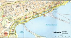 E.I. Patagonia, Ziemia Ognista 1:1 400 000. Wodoodporna mapa samochodowo-turystyczna. Wyd. 2024.