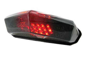 STR8 Black Line LED stražnje svjetlo sa žmigavcima, Aprilia RX 50, SX 50 / CPI SX 50, SM 50 / Derbi DRD 50, Senda 50, Supermoto 50 (E)