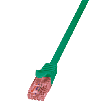 LogiLink | CAT 6 | Patch kabel | Neoklopljena upletena parica (UTP) | Muški | RJ-45 | Muški | RJ-45 | Zeleni | 0,25 m