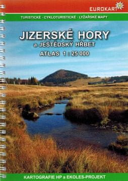 Jizerske Hory a Jestedsky Hrbet / planine Jizera i greben Ještěd 1:25 000. Turistički atlas. HP kartografija
