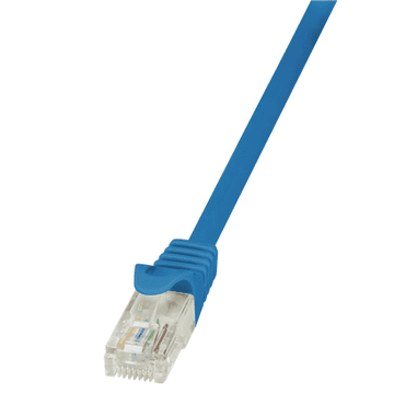 LogiLink | CAT 5e | Patch kabel | Neoklopljena upletena parica (UTP) | Muški | RJ-45 | Muški | RJ-45 | Plavi | 5 m