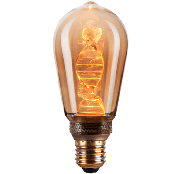 Dekorativna LED žarulja ST64 Amber Pillar E27 3.5W 130lm 1800K sjenilo na vijak DecoVintage 317698 Polux