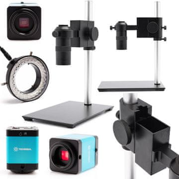 Banito 100x digitalni mikroskop s bazom 150x230 mm + 12MP kamera + osvjetljivač