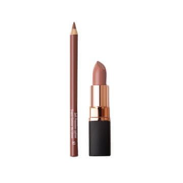 GL set za šminkanje usana Nude Kiss set za šminkanje usana - ruž za usne 901 4g + olovka za usne 63 1.13g