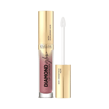 Eveline Diamond Glow Lip Luminizer sjajilo za usne s hijaluronskom kiselinom 11 Rose Nude 4,5 ml