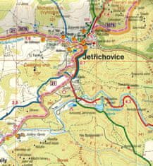 DE Cesky Sever - Ceske Svycarsko / Bohemian Switzerland. Turistička karta 90 u koferu. On-line anketiranje