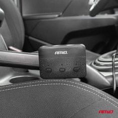 AMIO Razdjelnik za upaljač s punjačem 2x USB-A ON/OFF LED 12V 24V 100W 70cm -04363