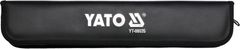 YATO Sklopivi ključ za kotače automobila u futroli. Nastavci 17mm, 19mm, 21mm, 23mm / YT-08035 / YATO