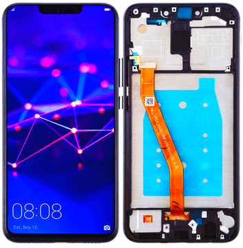 Originalni LCD zaslon + dodirni zaslon Huawei Mate 20 Lite SNE-AL00 SNE-LX1 (obnovljen) okvir crni