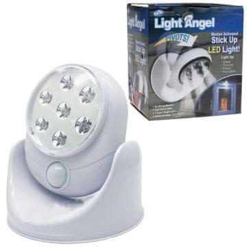 CC11 viseća svjetiljka s halogenom žaruljom i senzorom pokreta, 7 LED baterija, zidna svjetiljka od 360°