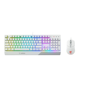 MSI | Vigor GK30 COMBO BIJELA | Set tipkovnice i miša | Žični | Miš uključen | SAD | Bijela | g