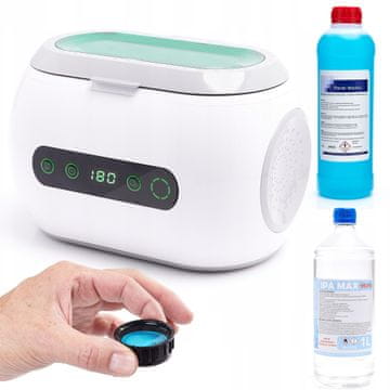 Ultrazvučna perilica/kada PS-06A 35W 600ml + Tech-Sonic tekućina 1L (plava) + izopropilni alkohol
