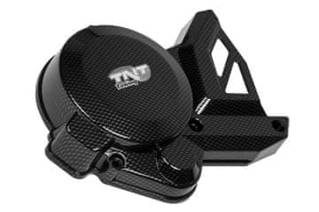TNT Racing Poklopac/štitnik alternatora/dinama/paljenja/lančanika , karbonski, Aprilia/Derbi/Gilera 2006- (D50B)