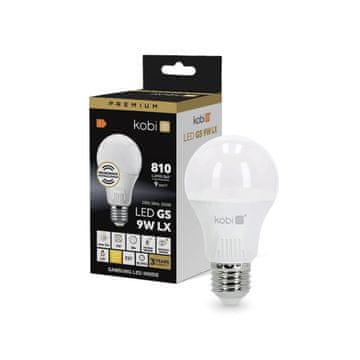 Žarulja sa senzorom pokreta i sumraka, mliječno sferična, topla boja, SAMSUNG LED 9W E27 810lm Kobi