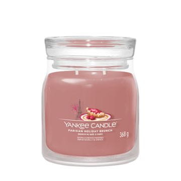 Yankee Candle Pariški blagdanski brunch - Signature - Srednja svijeća s dva fitilja - Novo 2024