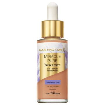 Max Factor Max Factor Miracle Pure veganski podni temelj sa serumom za lice - 60-80 Light To Medium 30ml