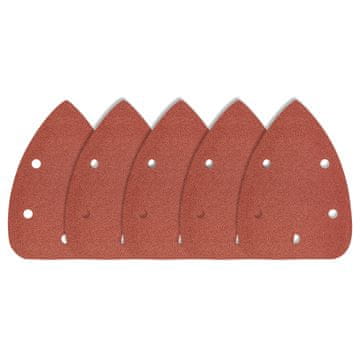 Brusni papir s čičkom, za željezo 102 x 140 mm, P60, 5 kom., s 5 rupa za brusilicu 59G335