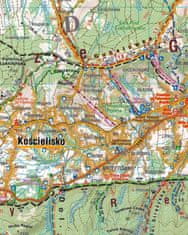 Compass Poljske i slovačke Tatre 1:50.000. Laminirana turistička karta. Izdanje 2025. Kompas.
