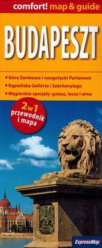 Budimpešta. Laminirana karta / Karta grada + Mini vodič. Izdanje 2024.