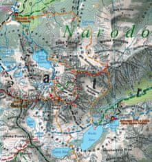 Compass Poljske i slovačke Tatre 1:50.000. Laminirana turistička karta. Izdanje 2025. Kompas.